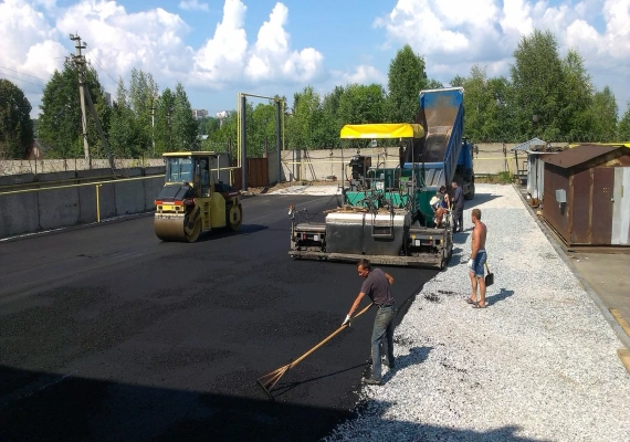 Устройство автодорог в Мосрентгене и Новомосковском районе